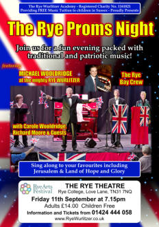 Poster for Next RWA Fundraising Concert