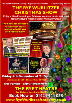 Poster for Next RWA Fundraising Concert